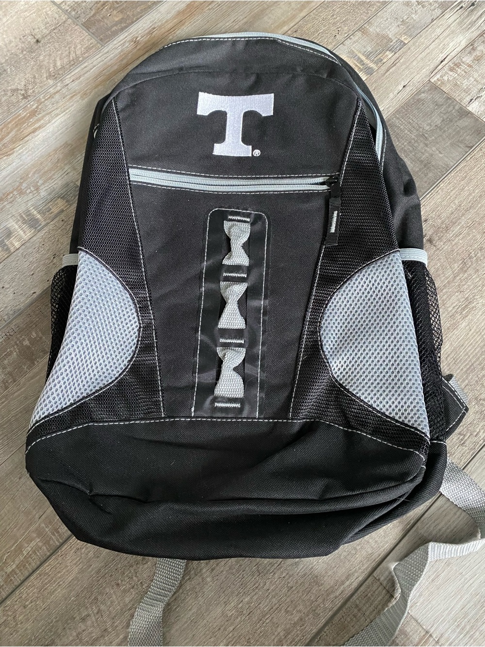 Black and Gray Tennessee Volunteers logo Men's Backpack